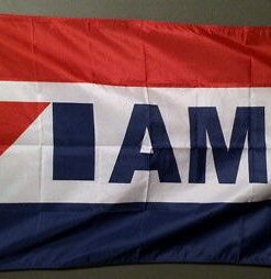 AMC American Motors Racing Flag 3X5 Ft Polyester Banner USA 90x150cm