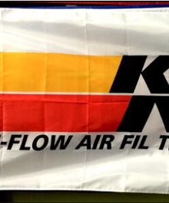 KN Filters Flag K&N High-Flow Air Filters White 3X5 Ft Polyester Banner USA 90x150cm