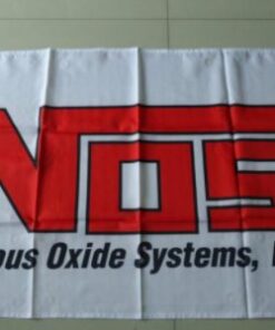Nos Flag Nitrous Oxide Systems Racing Car 3X5 Ft Polyester Banner USA 90x150cm