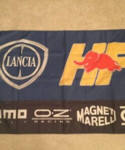 Lancia Delta Flag3X5 Ft Polyester Banner USA 90x150cm