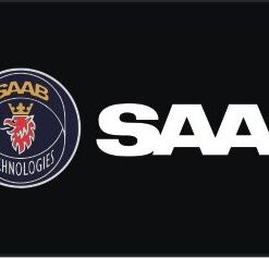 Saab Car Racing Flag 3X5 Ft Polyester Banner USA 90x150cm