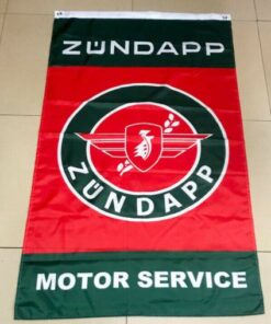 Zundapp Motor Service Motorcycle Flag Vertical 3X5 Ft Polyester Banner USA 90x150cm