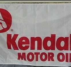 Kendall Motor Oil Flag 3X5 Ft Polyester Banner USA 90x150cm