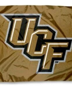 UCF Knights Team Flag 3X5ft Banner USA Polyester with 2 Brass Grommets