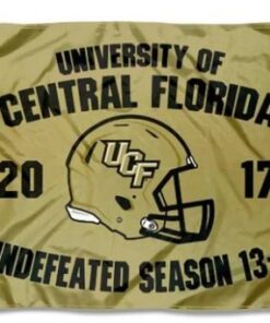 UCF Knights Team Sport Flag 3X5ft Banner USA Polyester with 2 Brass Grommets