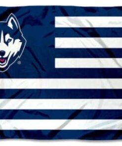 Connecticut Huskies Stars Flag 3X5ft Banner Polyester with 2 Brass Grommets