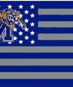Memphis Tigers Star and Stripes Flag 3X5ft Banner Polyester with 2 Brass Grommets