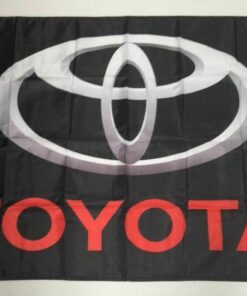 Toyota Style 5 Banner Flag Car Landcruiser Hilux Mechanic Workshop Man Cave 3x5ft