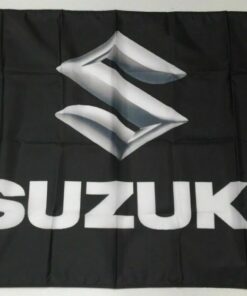 Suzuki Style 1 Banner Flag Car Racing Motorbike Mechanic Workshop Man Cave Bike 3x5ft