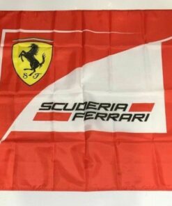Ferrari Flag - Car Italy Collectible Mechanic Workshop Man Cave 3x5ft