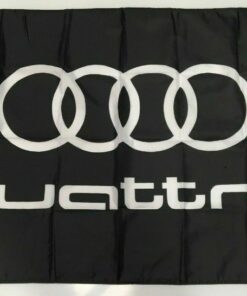 Audi Style 6 Banner Flag Car Sline Mechanic Workshop Man Cave RS Sport Quattro 3x5ft