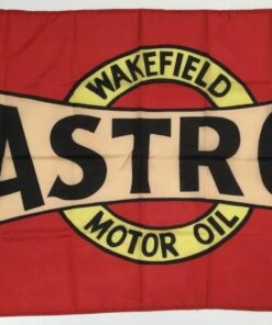 Castrol Wakefield Style 3 Banner Flag British Motor Oil Car Workshop Mechanic 3x5ft