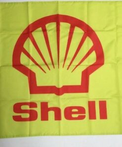 Shell Banner Flag - Car Rimula Series Engine Motor Oil Petrol Workshop Mechanic 3x5ft