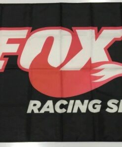 Fox Style 1 Racing Shox Banner Flag - Car ATV Bike Oil Head Suspension Mechanic 3x5ft