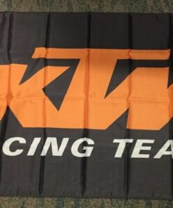 KTM Racing Style 1 Banner Flag - Team Motorbike Motor Cycle Bike Dirt Road Club 3x5ft