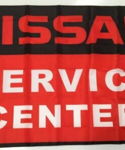 Nissan Service Center Style 9 Banner Flag - Car Patrol Ute Mechanic Workshop 3 x5ft