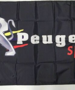 Peugeot Sport Flag Car Convertible Sedan Mechanic Workshop Man Cave 3x5ft