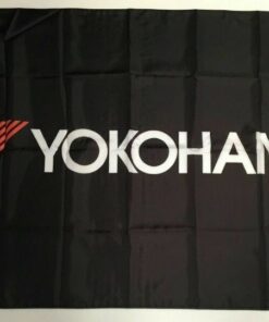 Yokohama Racing Banner Flag - Car Tyres Tires Wheels Geolander Workshop Mechanic 3x5ft