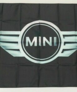 Mini Cooper Style 2 Banner Flag Car BMW British Hatch Mechanic Garage Man Cave 3x5ft