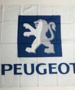 Peugeot Banner Flag Car Convertible Sedan Hatch Auto Mechanic Workshop Man Cave 3x5ft