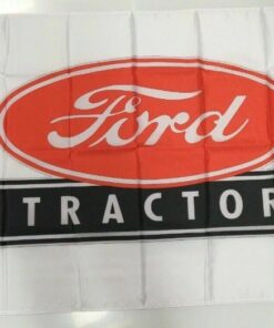 Ford Tractor Banner Flag Car Farm Machinery Equipment Ride On Mechanic Man Cave 3x5ft