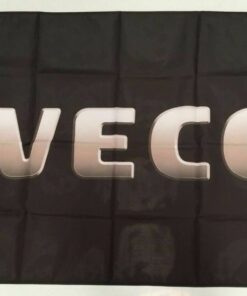 Iveco Truck Banner Flag Emblem Daily Sweeper Bus Emblem Semi Trailer Man Cave 3x5ft