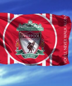 Liverpool You'll Never Walk Alone Flag 3x5ft Style 5