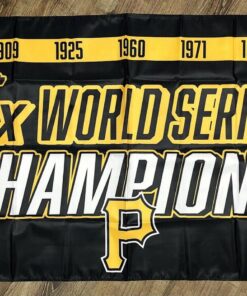 Pittsburgh Pirates World Series Championship Flag 3x5 ft Sports Banner New