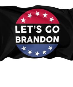 "Let?s Go Brandon"Flag for Wall College 3x5Ft Red Black With Brass Grommets
