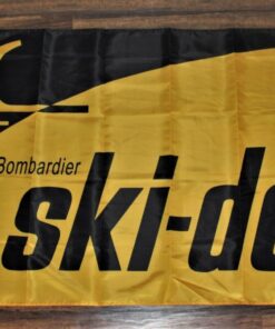 Ski-Doo Banner Flag Bombardier Snow Mobile Winter Sports New 3x5ft