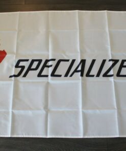 Specialized Banner Flag Bike Racing Cycling Shop Store Man Cave 3x5ft White New