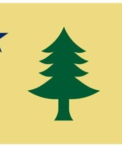Maine Flag 3x5FT 1901-1909 Banner ME STATE Northeast