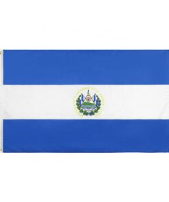 3x5FT Flag of El Salvador Bandera Magna Decor Dorm Man Cave Advertising