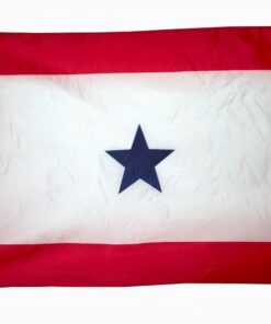 1 Blue Star One in Service Flag Military 3x5 FT Army Air Force Navy Marines USA