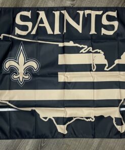 New Orleans Saints Flag 3x5 ft Sports Football State Banner Man-Cave Garage