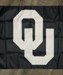 Oklahoma Sooners "Sooner Nation" Flag 3x5 ft Sports Banner Man-Cave