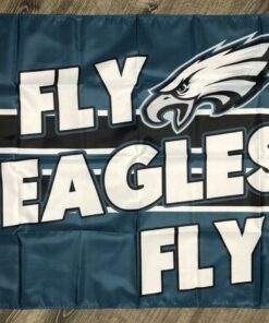 Philadelphia Eagles Fly Eagles Fly Flag 3x5 ft Sports Banner Man-Cave Garage
