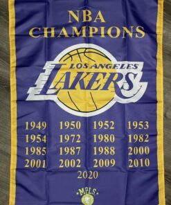 Los Angeles Lakers Championship Flag 3x5 ft Basketball Sport Banner Man-Cave