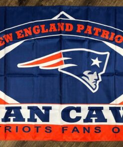 New England Patriots Man-Cave Flag 3x5 ft Sports Football Banner Garage Bar