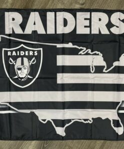 Oakland Raiders Flag 3x5 ft Sports Football Banner Man-Cave Garage