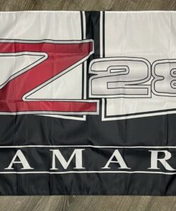 Chevrolet Camaro Z28 3x5 ft Flag Banner Garage Man-Cave Chevy Racing Car Club