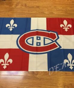 Quebec Montreal Canadiens flag 3x5ft