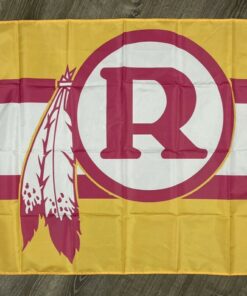 Washington Redskins Retro Style Flag 3x5 ft Sports Banner Man-Cave Garage