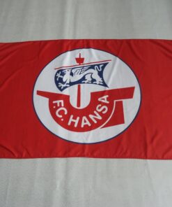 FC Hansa Rostock Flag 3x5ft Banner polyester