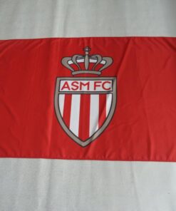 AS Monaco FC Flag 3x5ft Banner polyester
