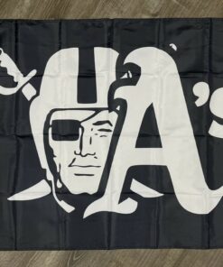 Las Vegas Oakland Raiders Athletics Flag 3x5 ft Banner Man-Cave Garage