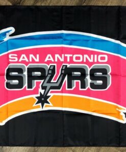 San Antonio Spurs Basketball Flag 3x5 ft Sports Banner Man-Cave Garage New