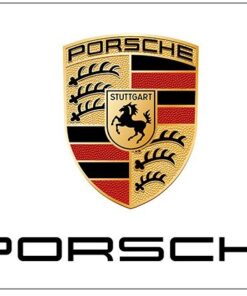 Porsche Flag White 3X5 Ft Polyester Banner USA 90x150cm