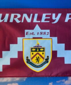 Burnley F.C. Football Club Flag 3x5ft Banner polyester