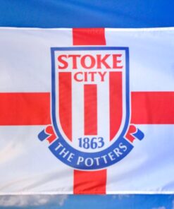 Stoke City Football Club Flag 3x5ft Banner Polyester
